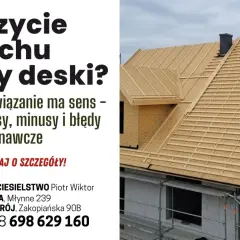 Budowa dachu z płyt OSB. Zastanawiasz się nad poszyciem dachu? Sprawdź, kiedy płyta OSB na dach jest najlepszym wyborem.