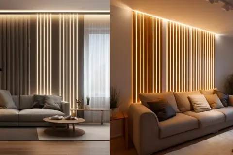 Lamele z LED: Jak podświetlić ścianę? Poradnik eksperta