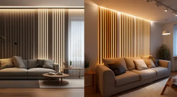 Lamele z LED: Jak podświetlić ścianę? Poradnik eksperta
