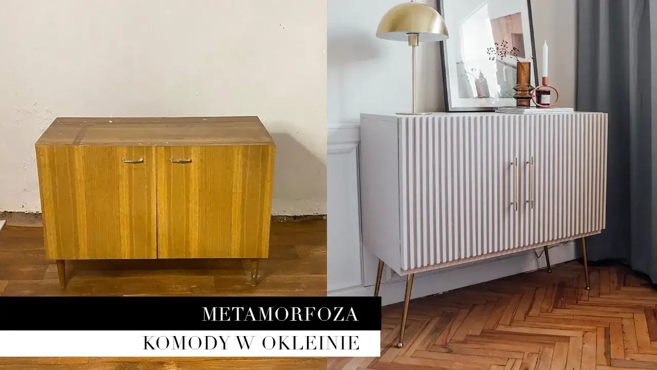 metamorfoza mebli z okleiny przed i po