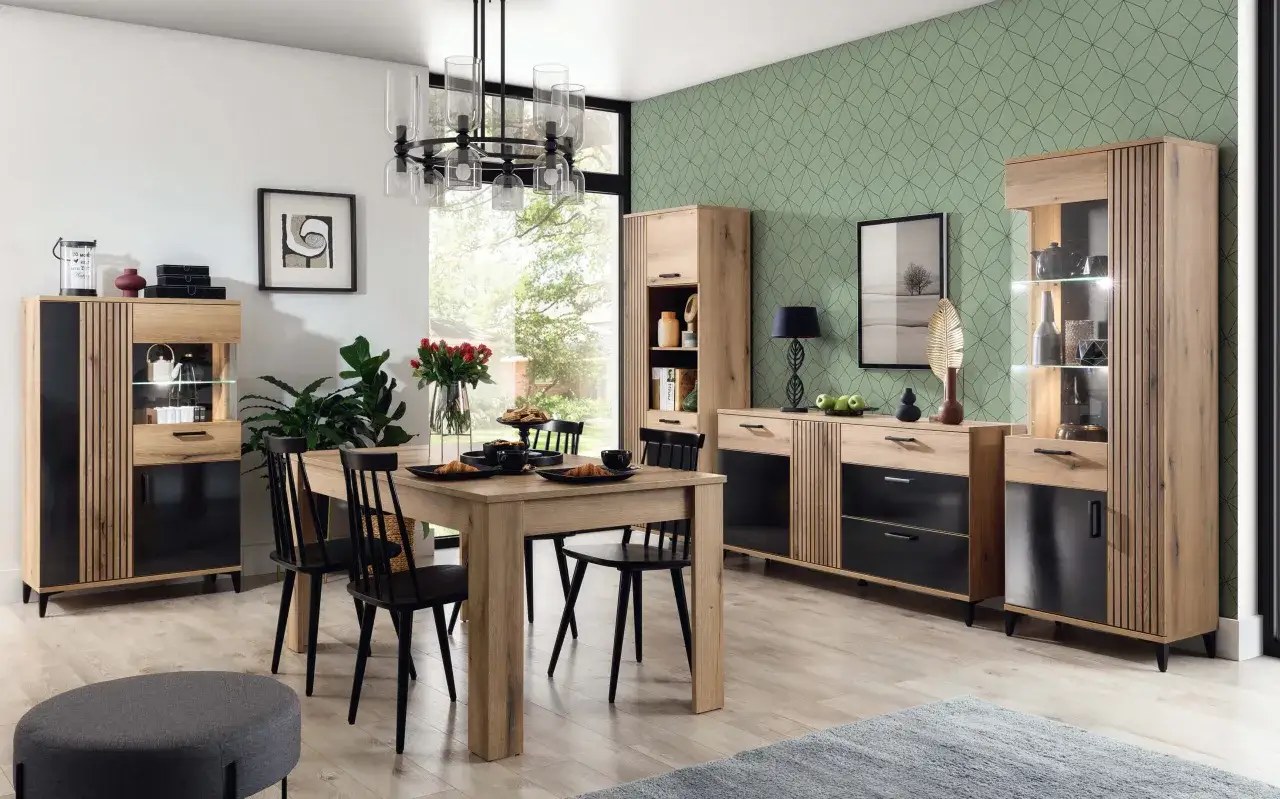 dopasowanie koloru ścian do mebli salon