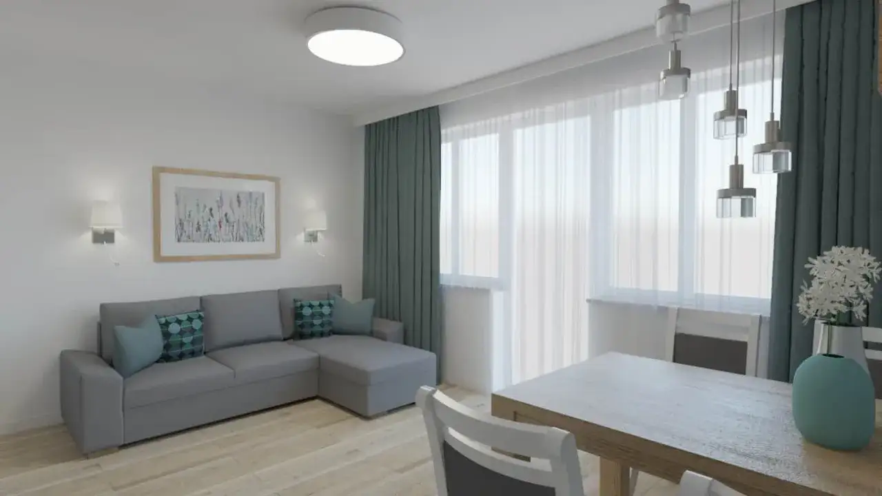 Szary salon w różnych stylach aranżacji