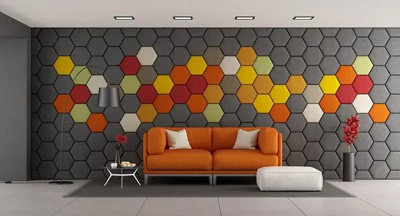 panele akustyczne do mieszkania, designerskie panele dźwiękochłonne