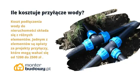 Ile kosztuje przyłącze wody do domu? Sprawdź realne widełki